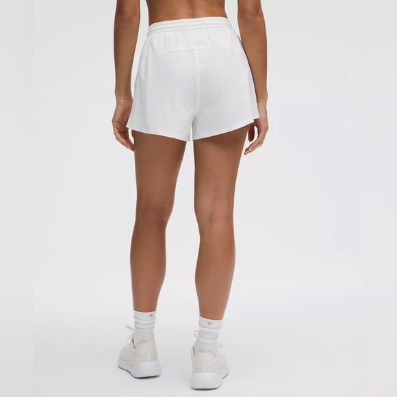 Lululemon Pace Rival High-Rise Short 3" White Size 2 - Picture 5 of 11